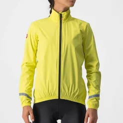 Mantellina donna Castelli Emergency 2 Rain - Giallo