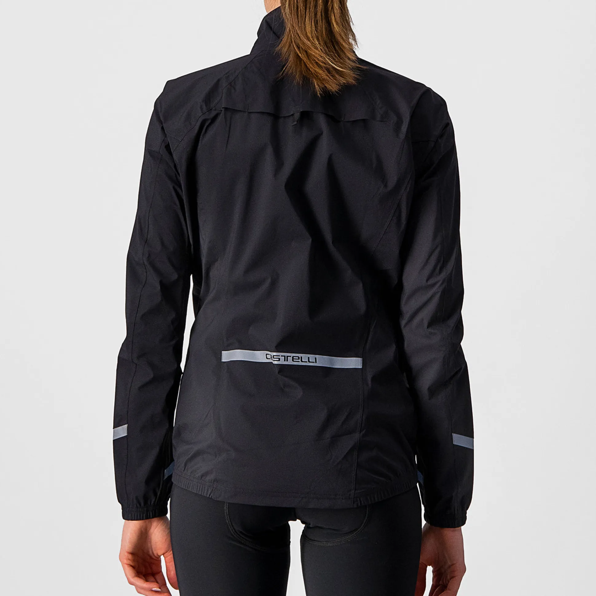Mantellina donna Castelli Emergency 2 Rain - Nero
