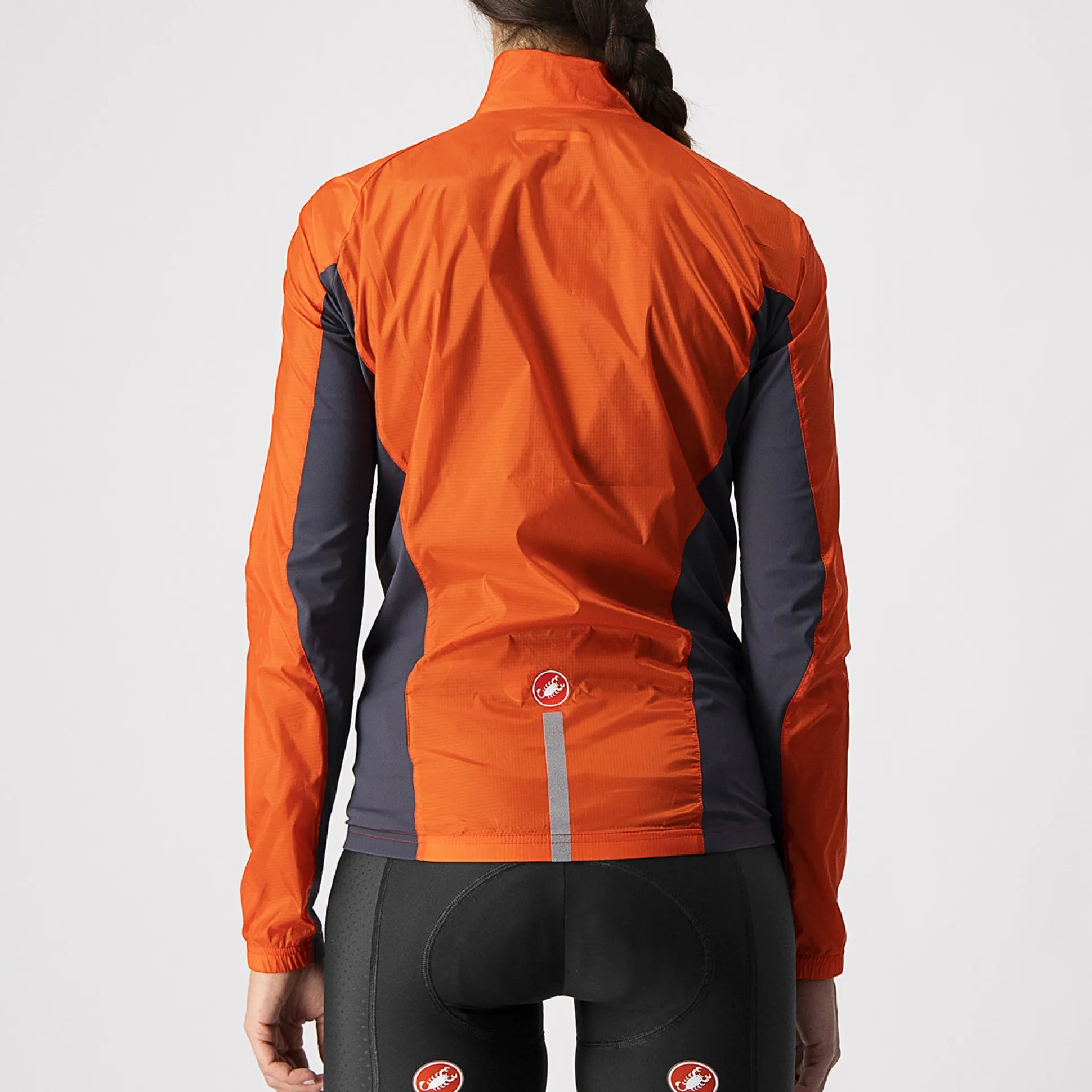 Mantellina Donna Castelli Squadra Stretch - Rosso