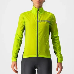 Mantellina donna Castelli Squadra Stretch - Verde
