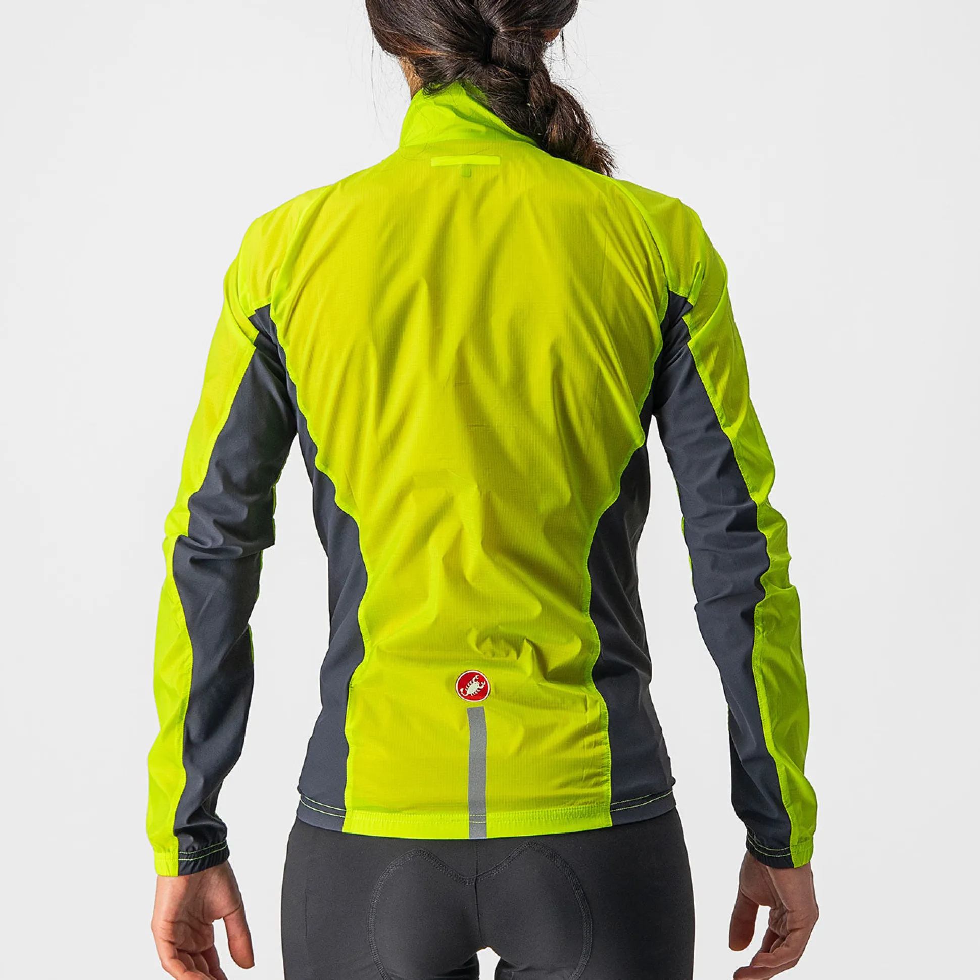 Mantellina donna Castelli Squadra Stretch - Verde