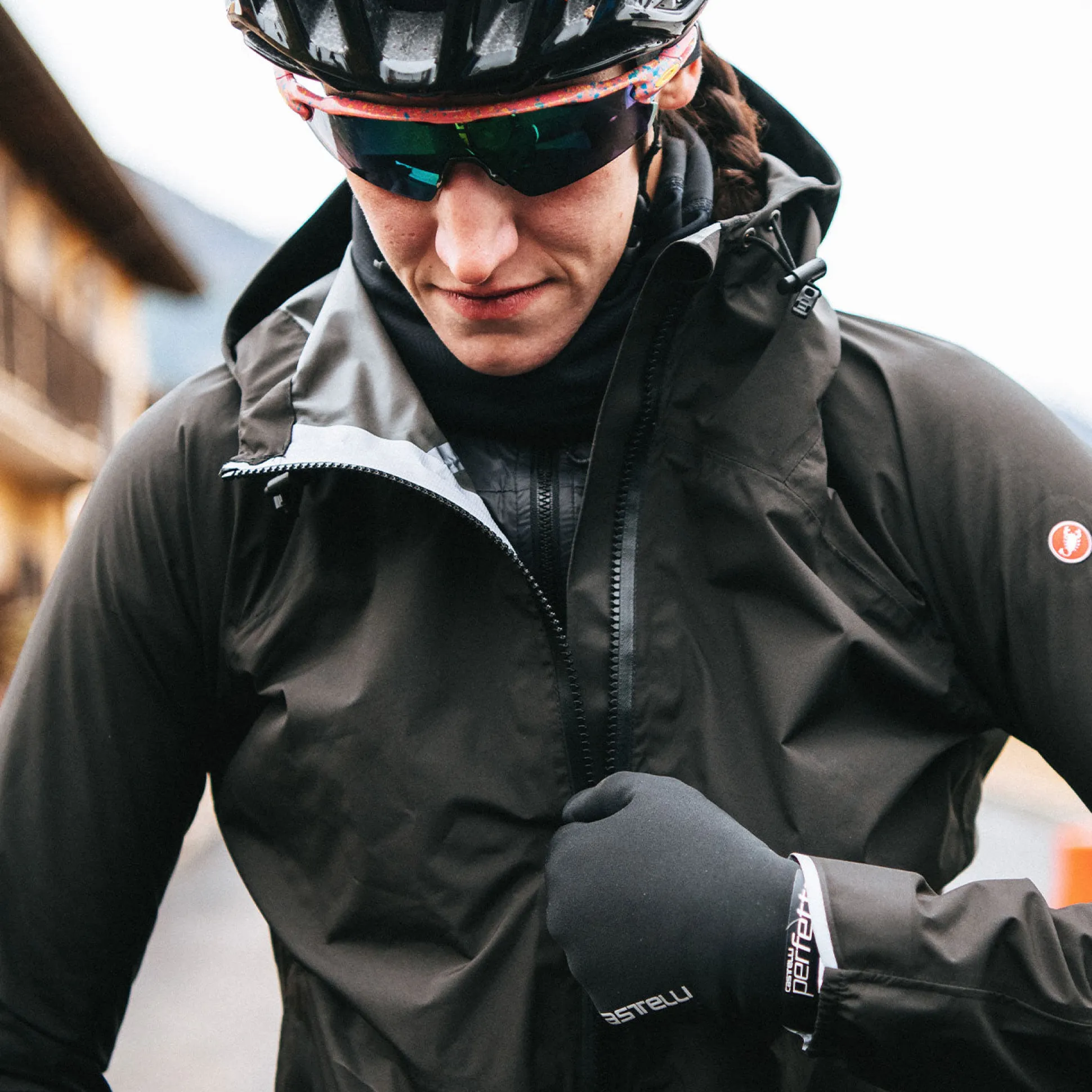 Mantellina donna Castelli Trail Endurance GT - Grigio