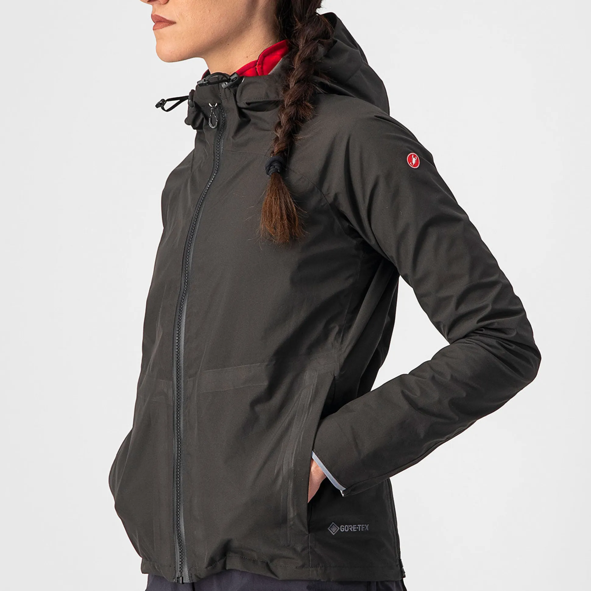 Mantellina donna Castelli Trail Endurance GT - Grigio