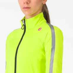 Mantellina donna Castelli Ultra Rain Cape - Giallo