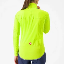 Mantellina donna Castelli Ultra Rain Cape - Giallo