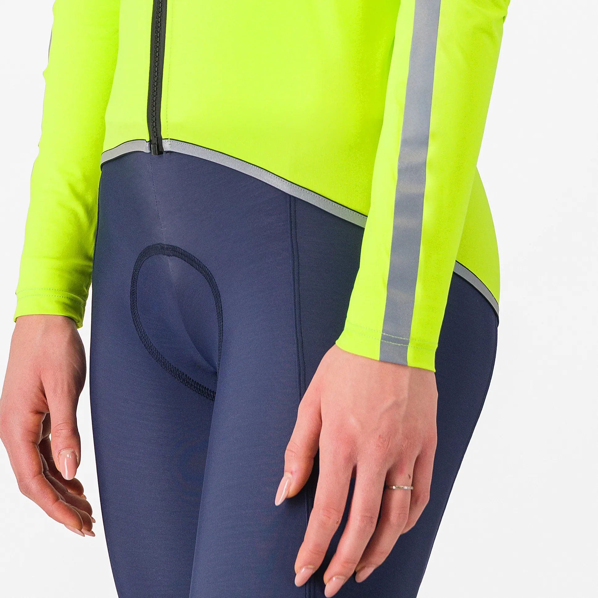 Mantellina donna Castelli Ultra Rain Cape - Giallo