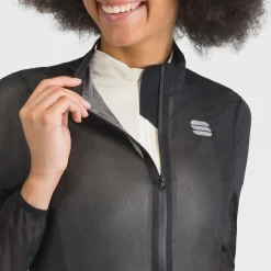 Mantellina donna Sportful Aqua Light - Nero