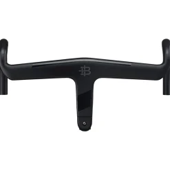 Manubrio Black Inc Carbon 380mm Piega Aero - Nero