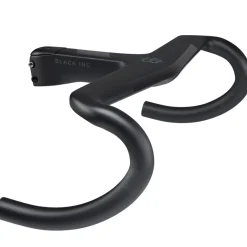Manubrio Black Inc Carbon 400mm Piega Aero - Nero