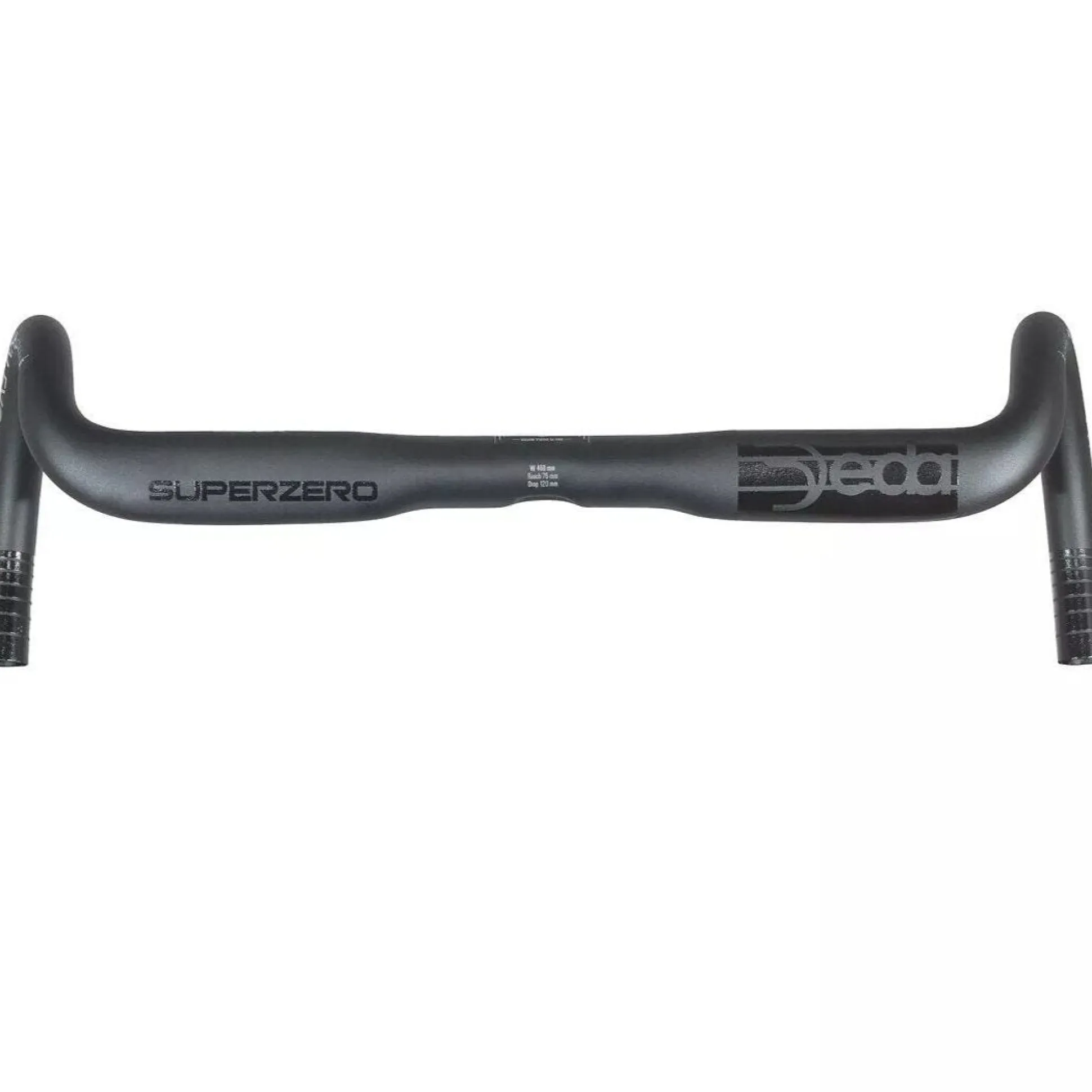 Manubrio Deda Superzero Gravel Alloy RHM Evo - Nero