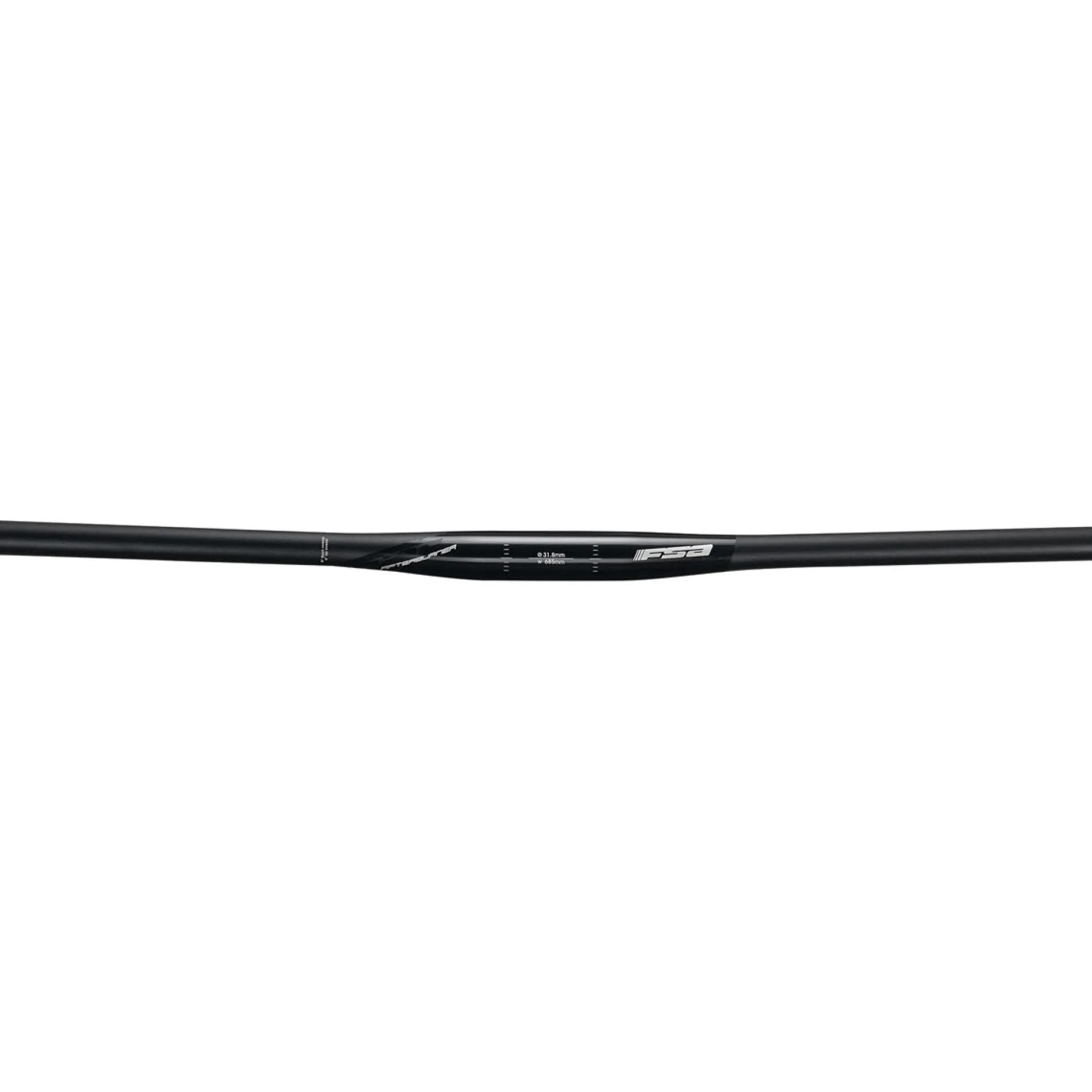 Manubrio FSA Afterburner Flat - Nero