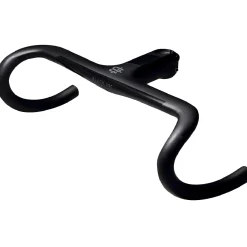 Manubrio integrato Black Inc Carbon 400mm - Nero
