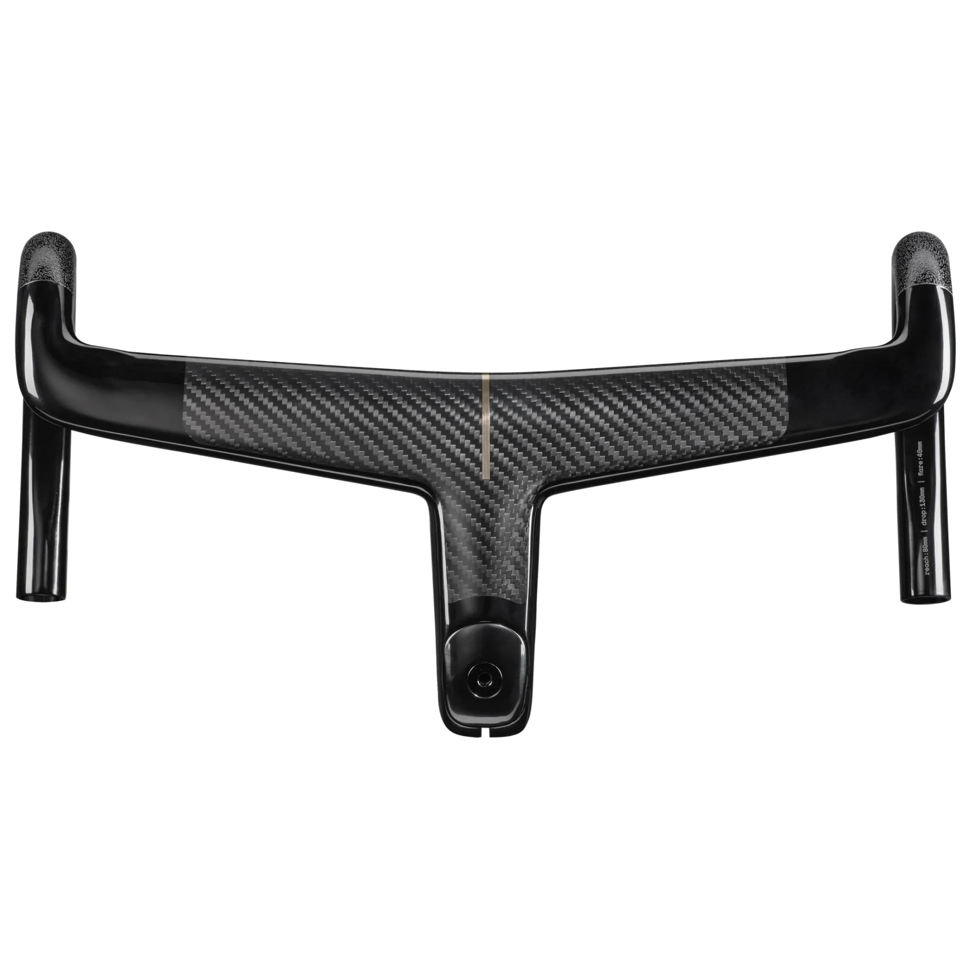 Manubrio integrato Cannondale SystemBar Road Carbon 360mm - Nero