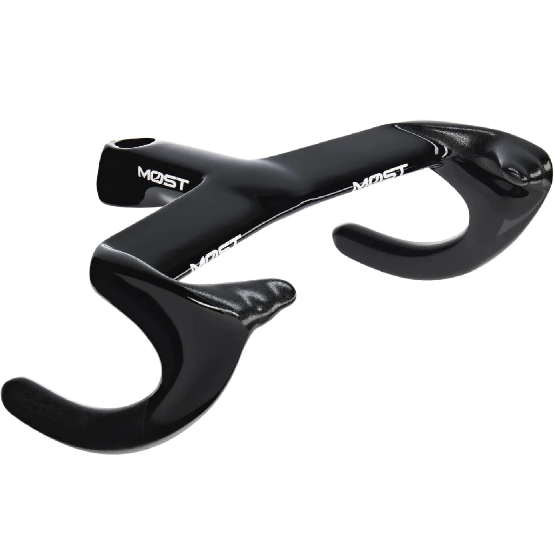 Manubrio integrato Most Talon Lap 350mm - Nero