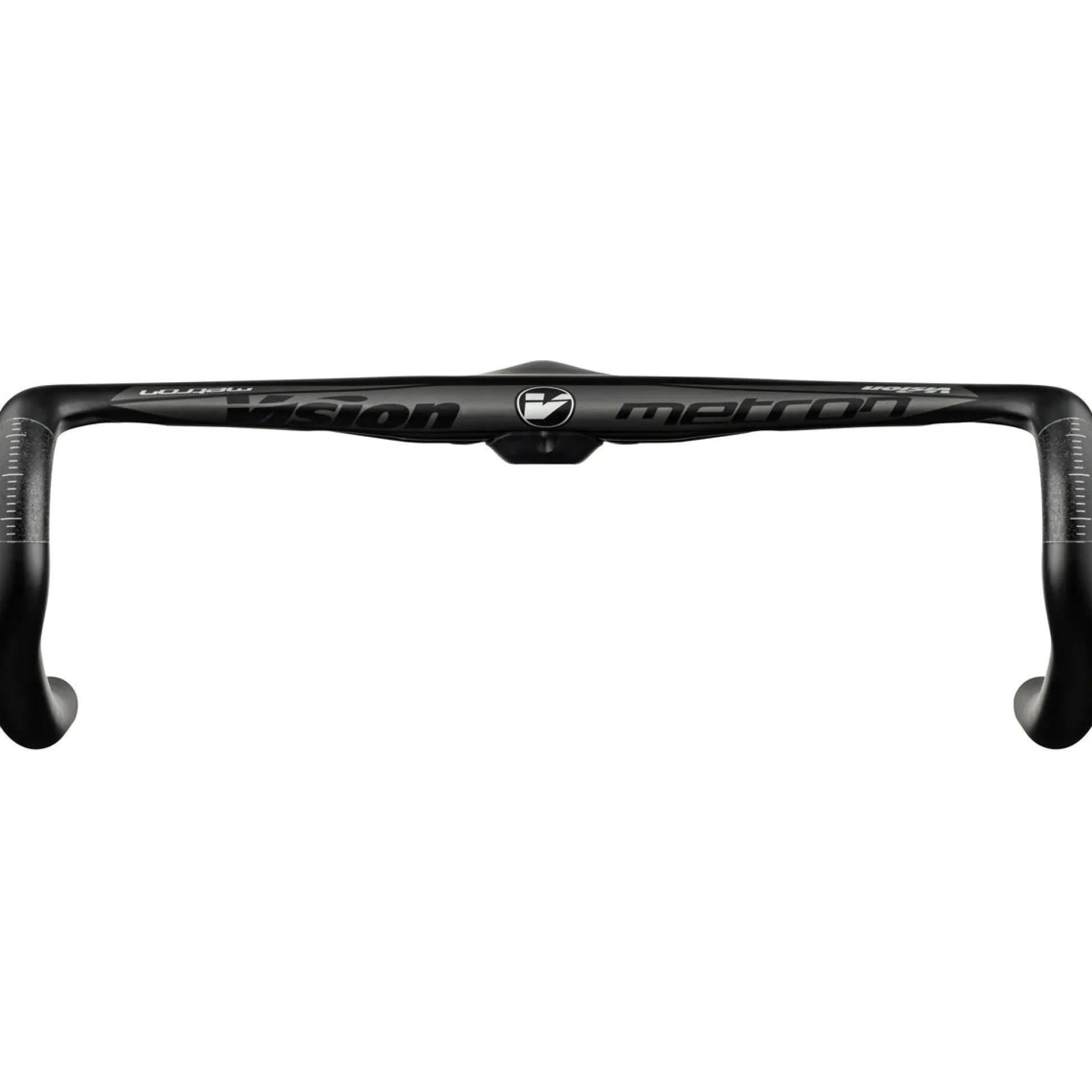 Manubrio integrato Vision Metron 5D 420 mm - Nero grigio