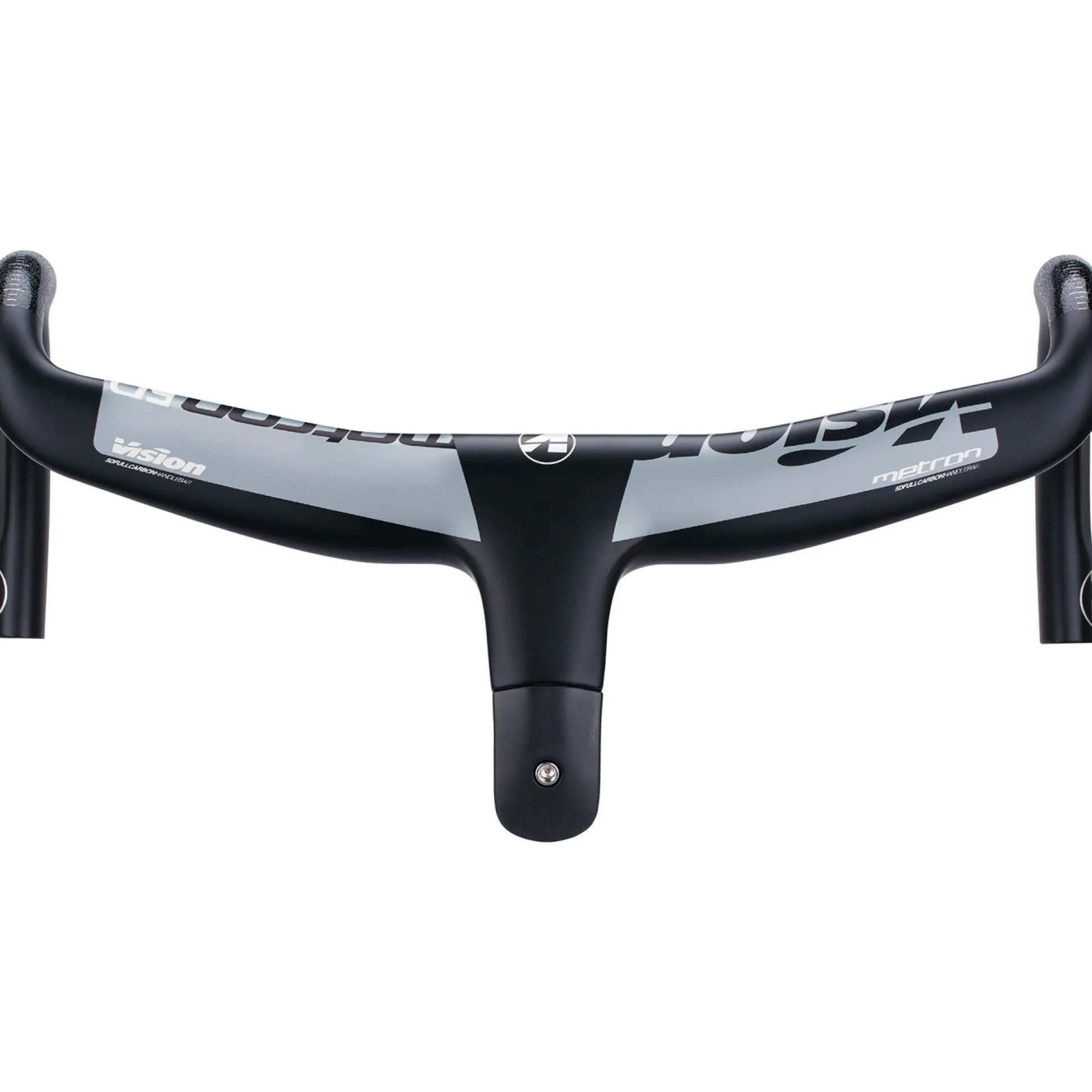 Manubrio integrato Vision Metron 5D ACR 400 mm - Nero grigio