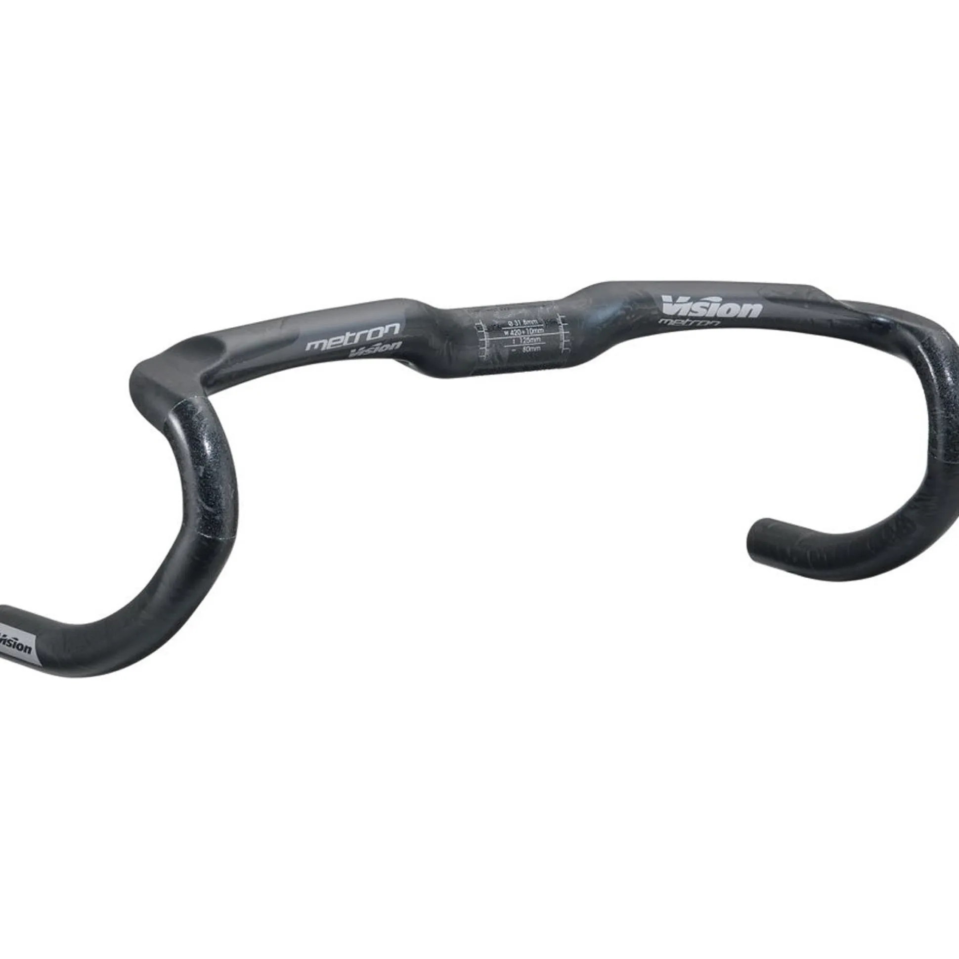 Manubrio Vision Metron 4D compact - Nero grigio