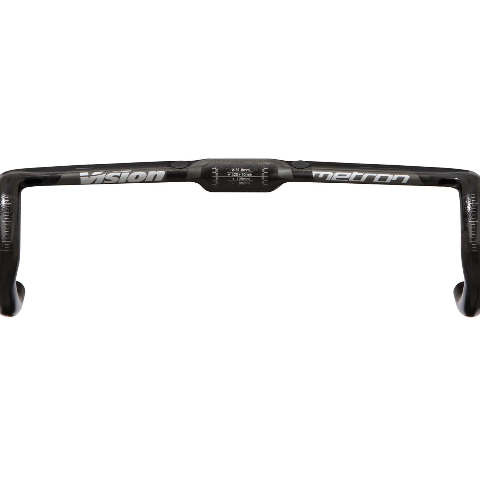 Manubrio Vision Metron 4D Flat TT - Nero grigio