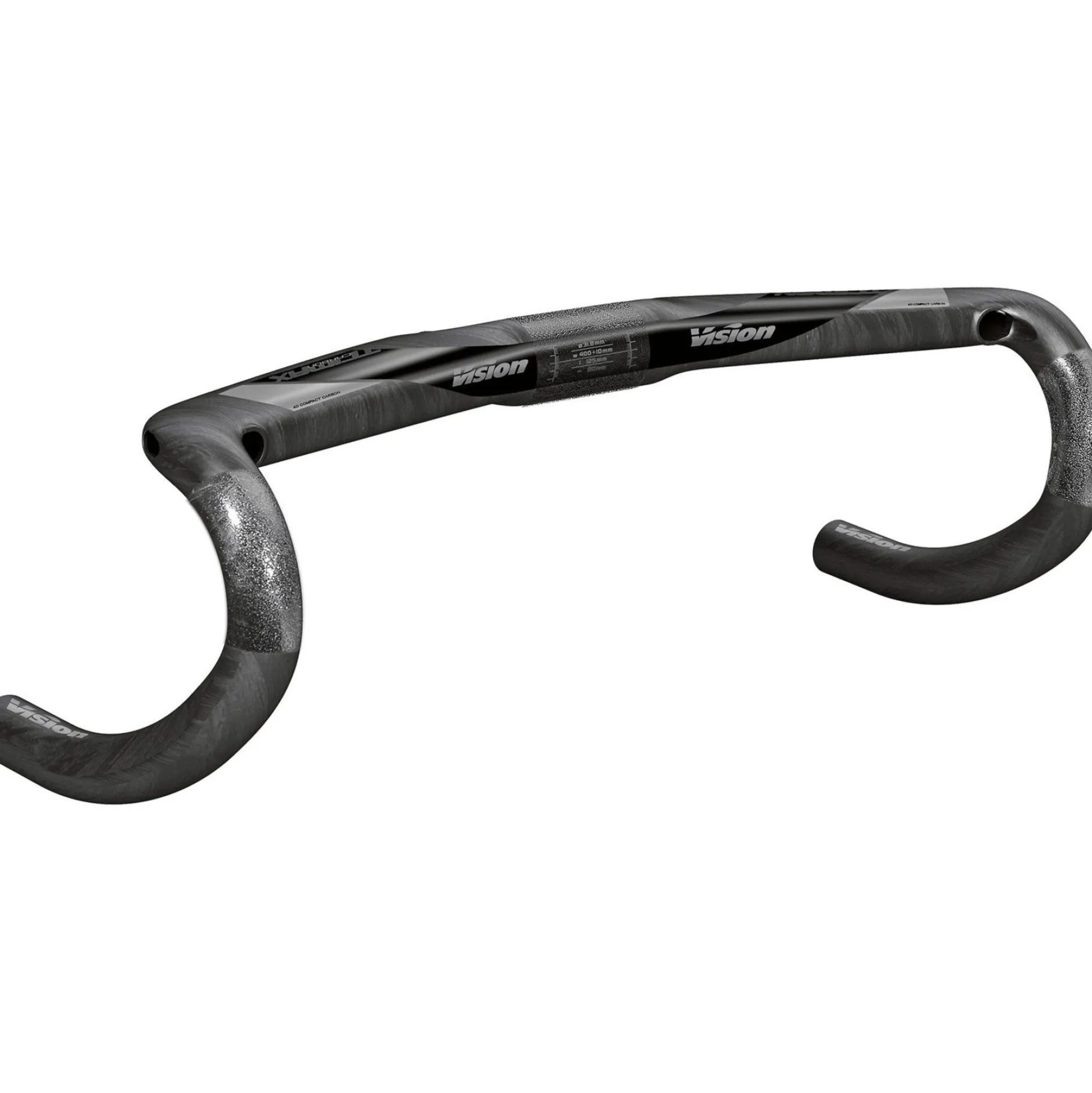 Manubrio Vision Trimax Carbon Aero ACR - Nero grigio