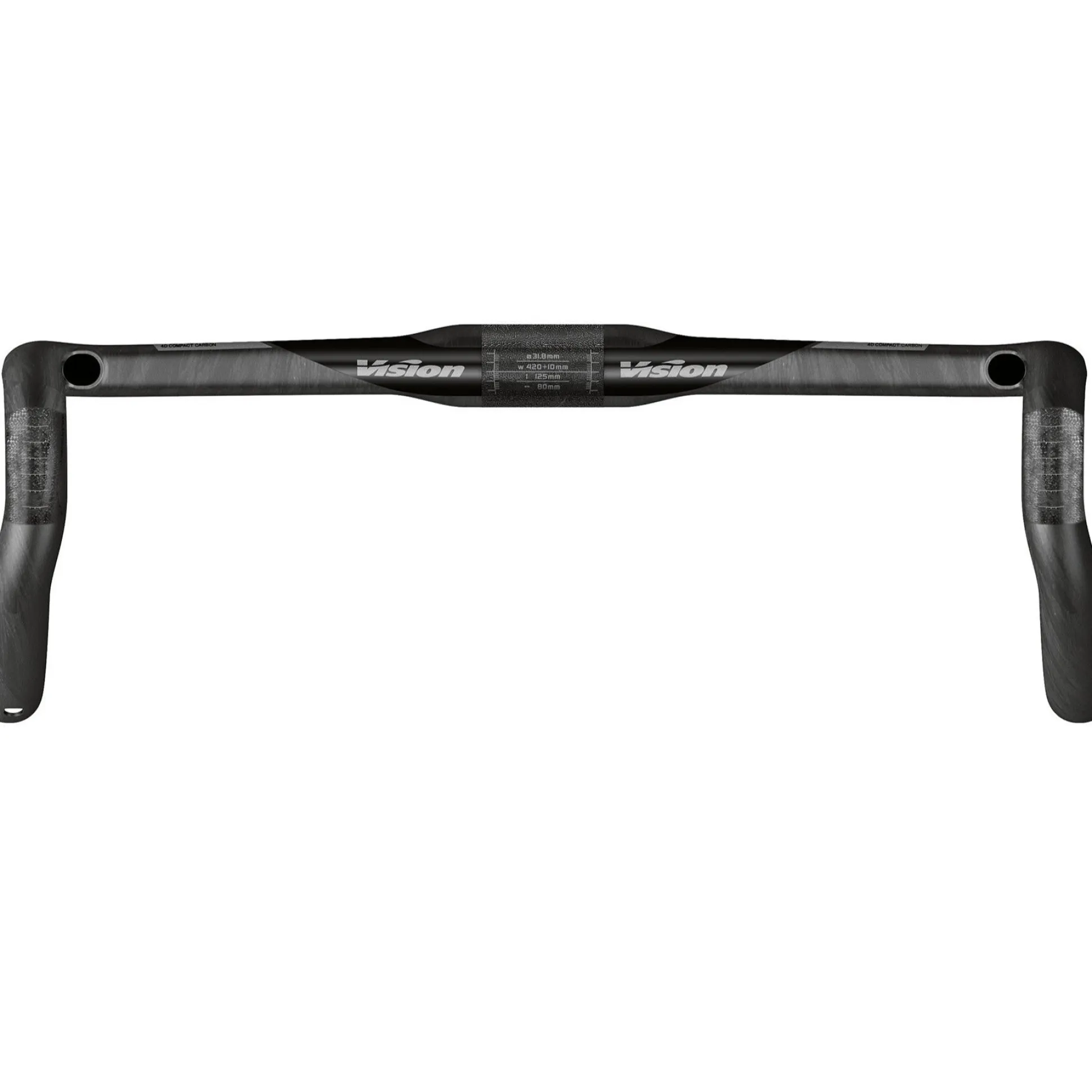 Manubrio Vision Trimax Carbon Aero ACR - Nero grigio