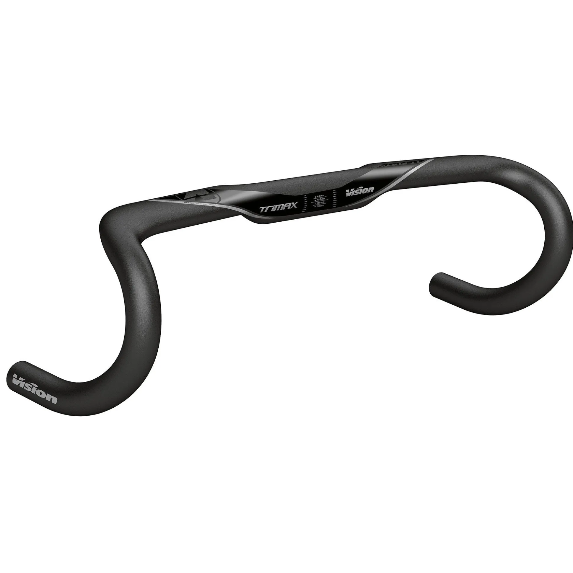Manubrio Vision Trinax Aero - Nero