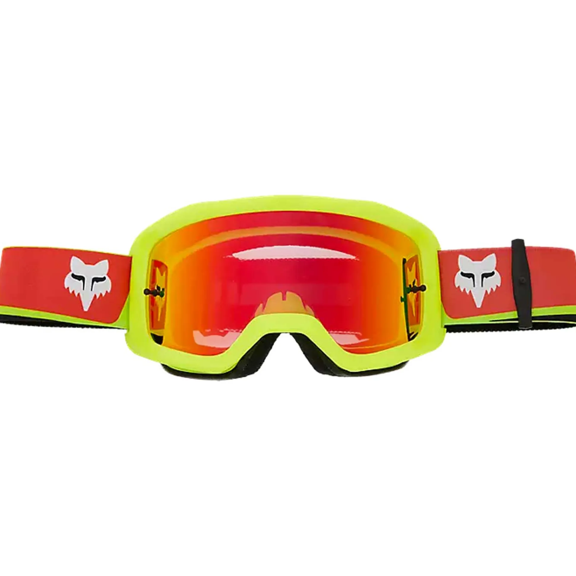 Maschera Fox Main Ballast - Giallo rosso