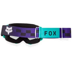 Maschera Fox Main Collect Mirrored - Verde