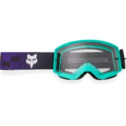 Maschera Fox Main Collect Mirrored - Verde