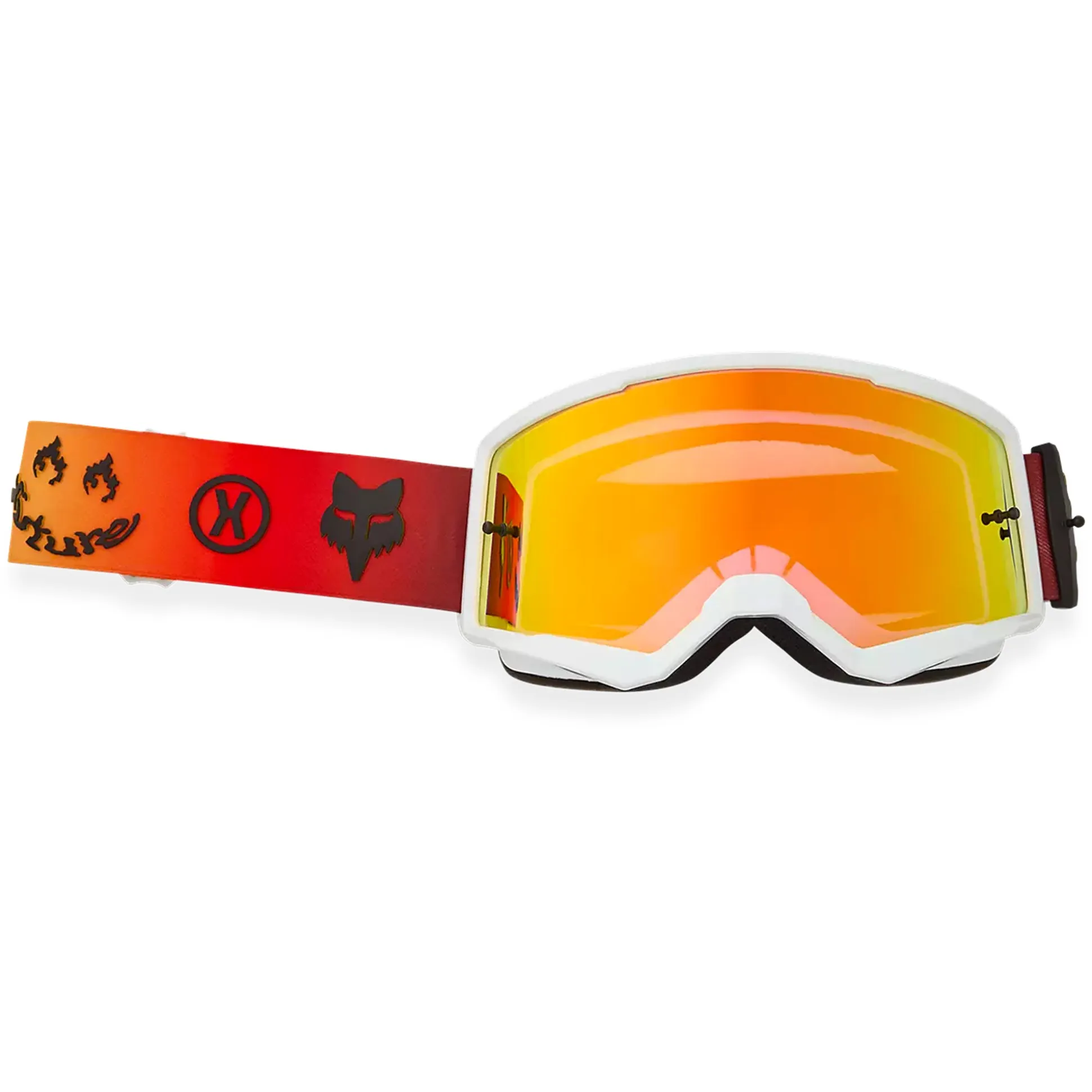 Maschera Fox Main Hello Future - Bianco