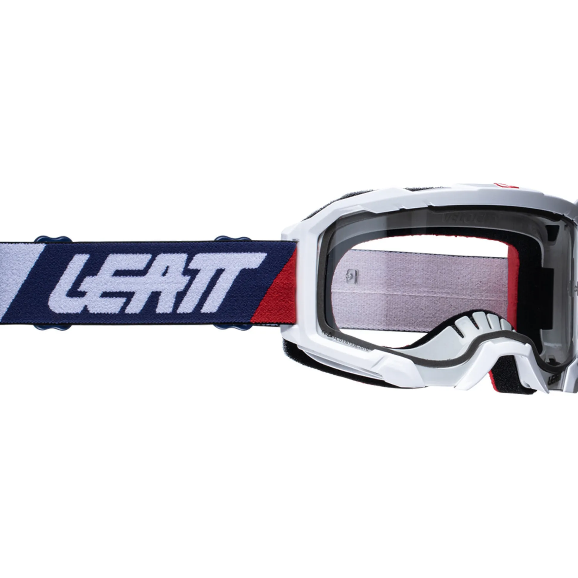 Maschera Leatt Velocity 4.5 - Bianco blu