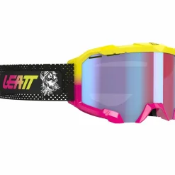 Maschera Leatt Velocity 4.0 Mtb Iriz - Giallo rosa