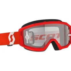 Maschera Scott Primal Clear - Rosso