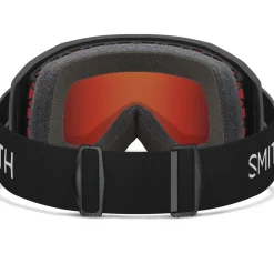 Maschera Smith Loam MTB - Black Red Mirror