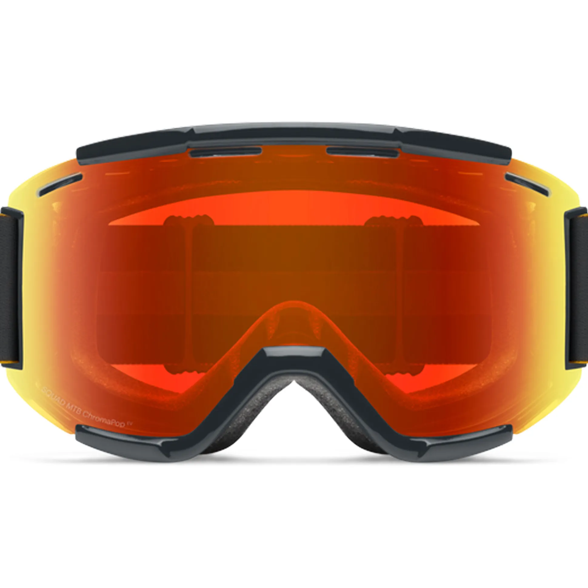 Maschera Smith Squad MTB - Slate ChromaPop Red