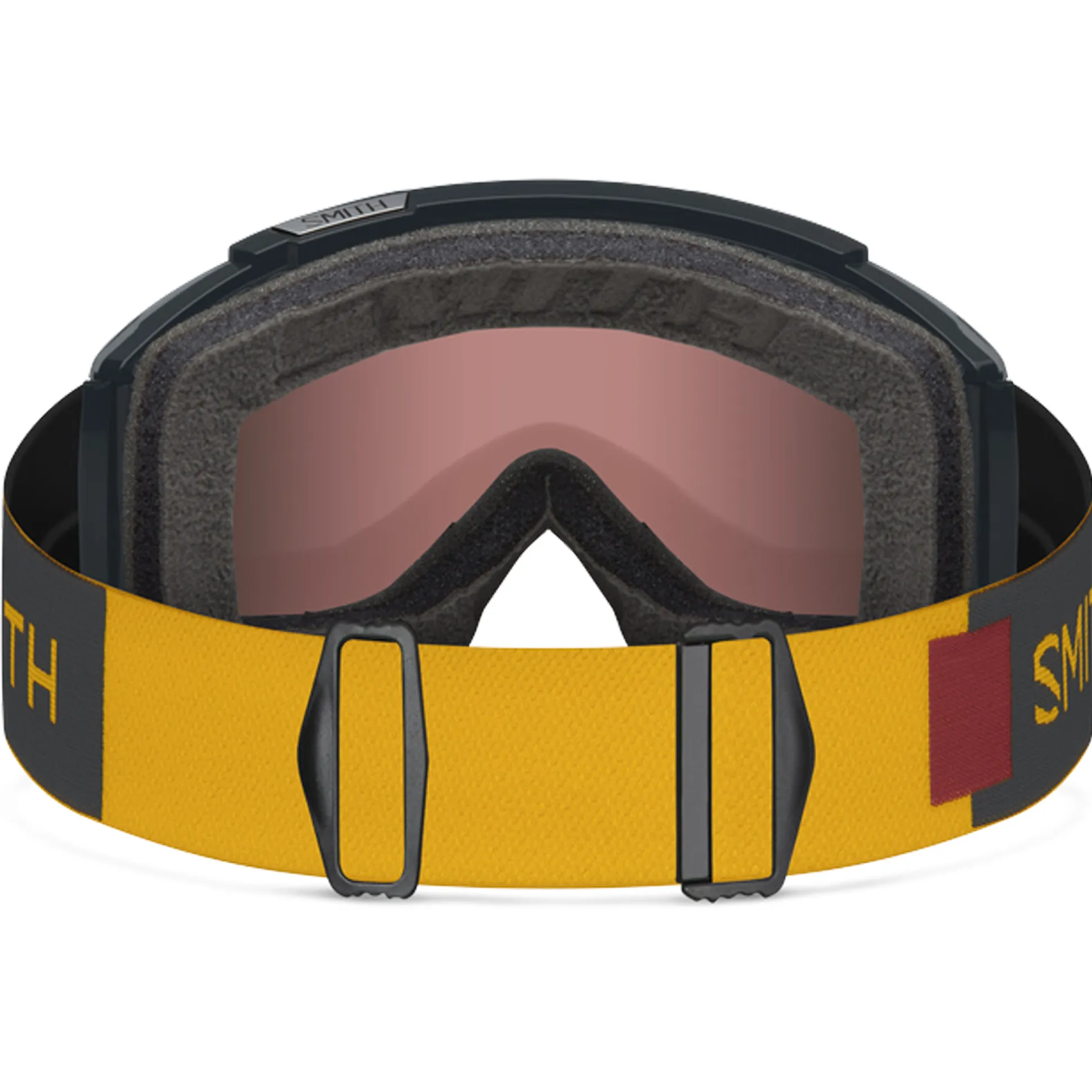 Maschera Smith Squad MTB - Slate ChromaPop Red