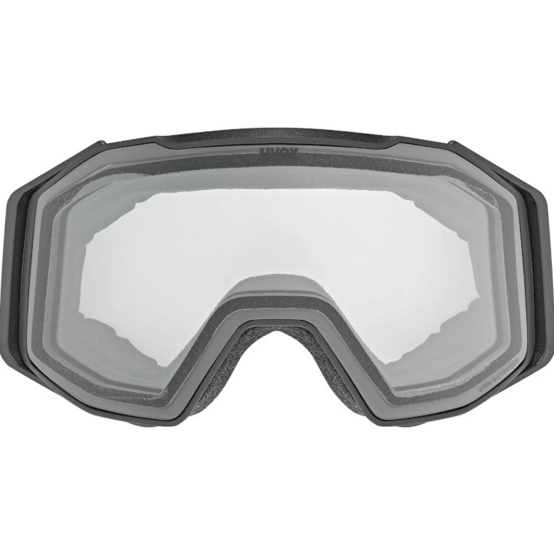 Maschera Uvex Gravity - Black Clear