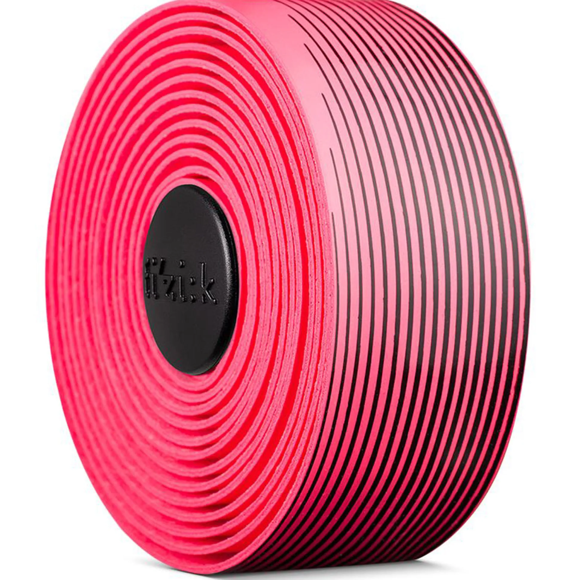 Nastro Manubrio Fizik Vento Microtex Tacky bi-color - Rosa Fluo nero