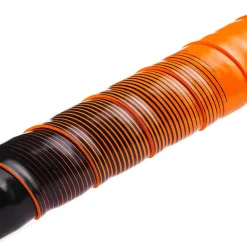 Nastro Manubrio Fizik Vento Microtex Tacky bi-color - Arancio Fluo nero