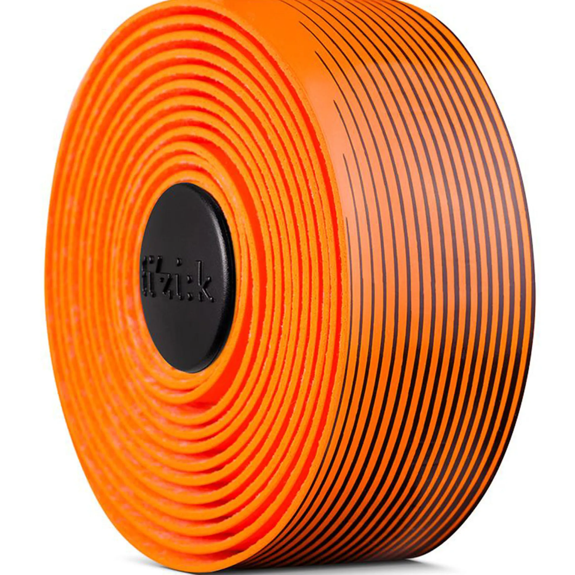 Nastro Manubrio Fizik Vento Microtex Tacky bi-color - Arancio Fluo nero