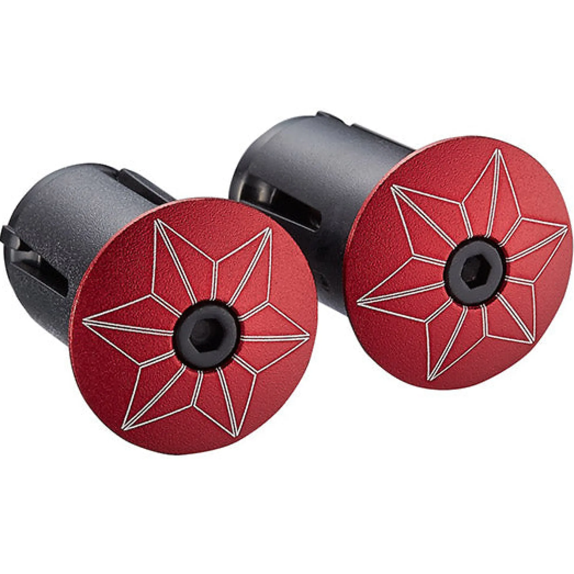 Nastro Manubrio Supacaz Super Sticky Kush - Star Fade Rosso