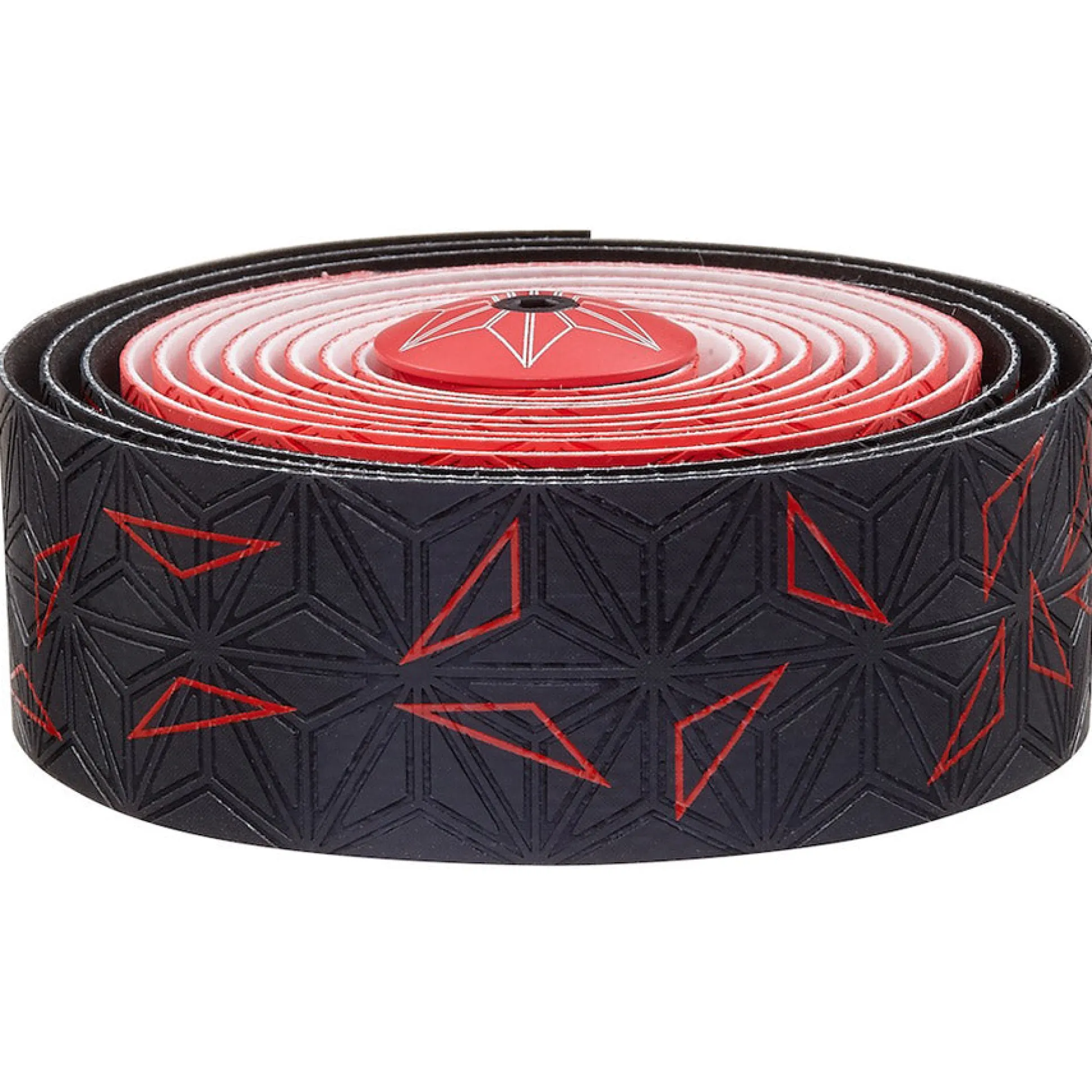 Nastro Manubrio Supacaz Super Sticky Kush - Star Fade Rosso