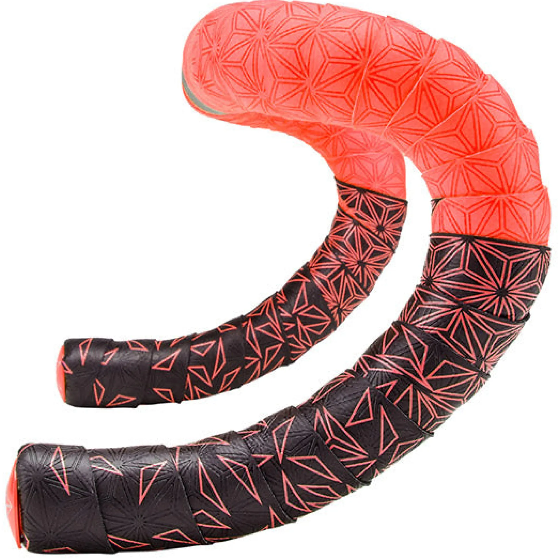 Nastro Manubrio Supacaz Super Sticky Kush - Star Fade Rosso