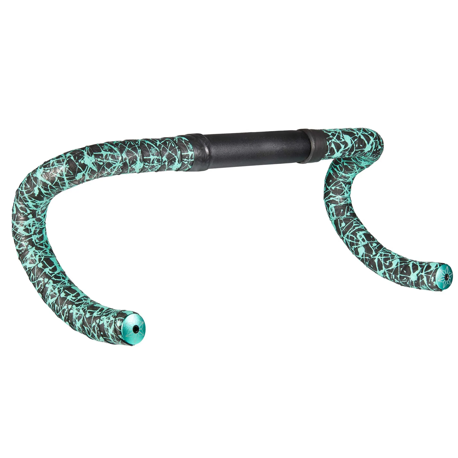 Nastro Manubrio Supacaz Super Sticky Kush Splat - Celeste