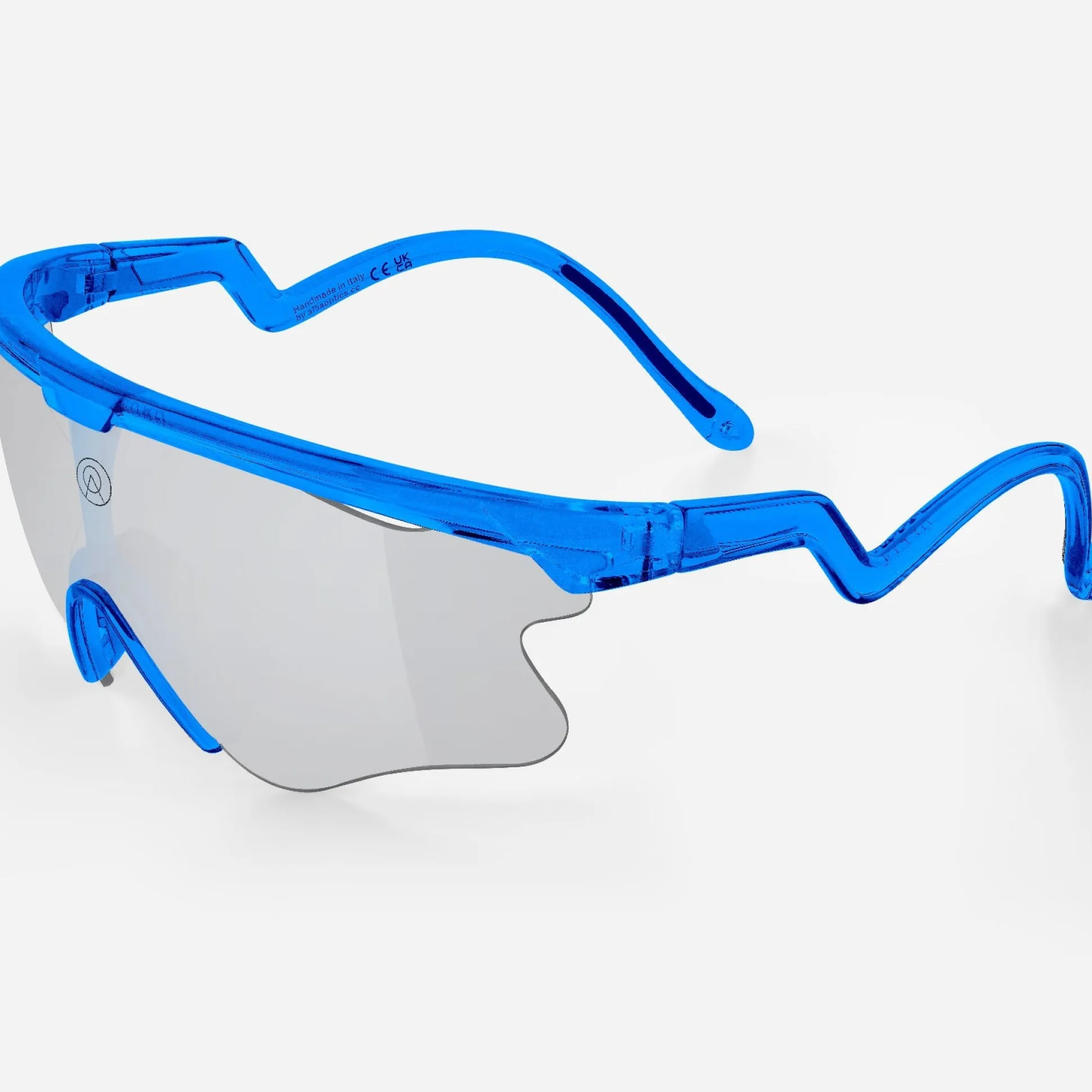 Occhiali Alba Optics Delta Lei - Blue Glossy Vzum Super Alu