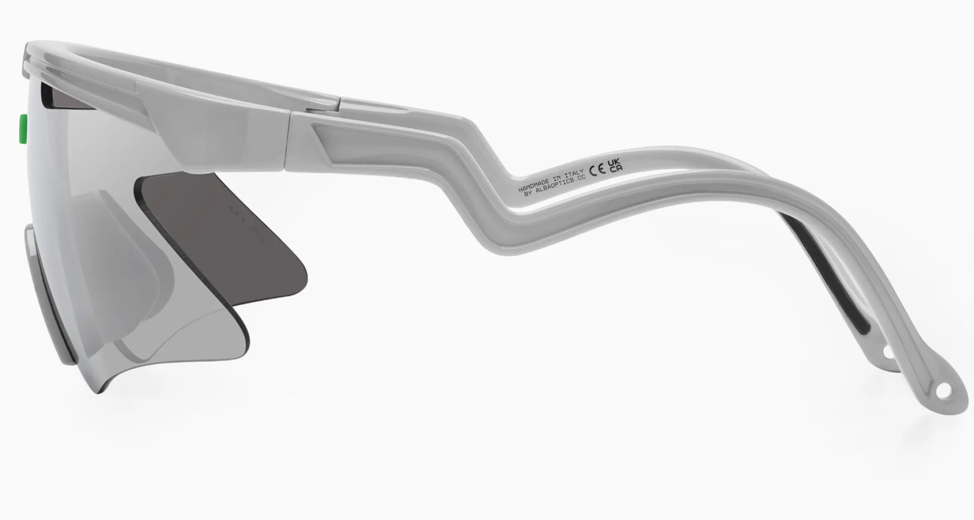 Occhiali Alba Optics Delta Ultra IV - Grey Glossy Vzum Super Alu Ultra