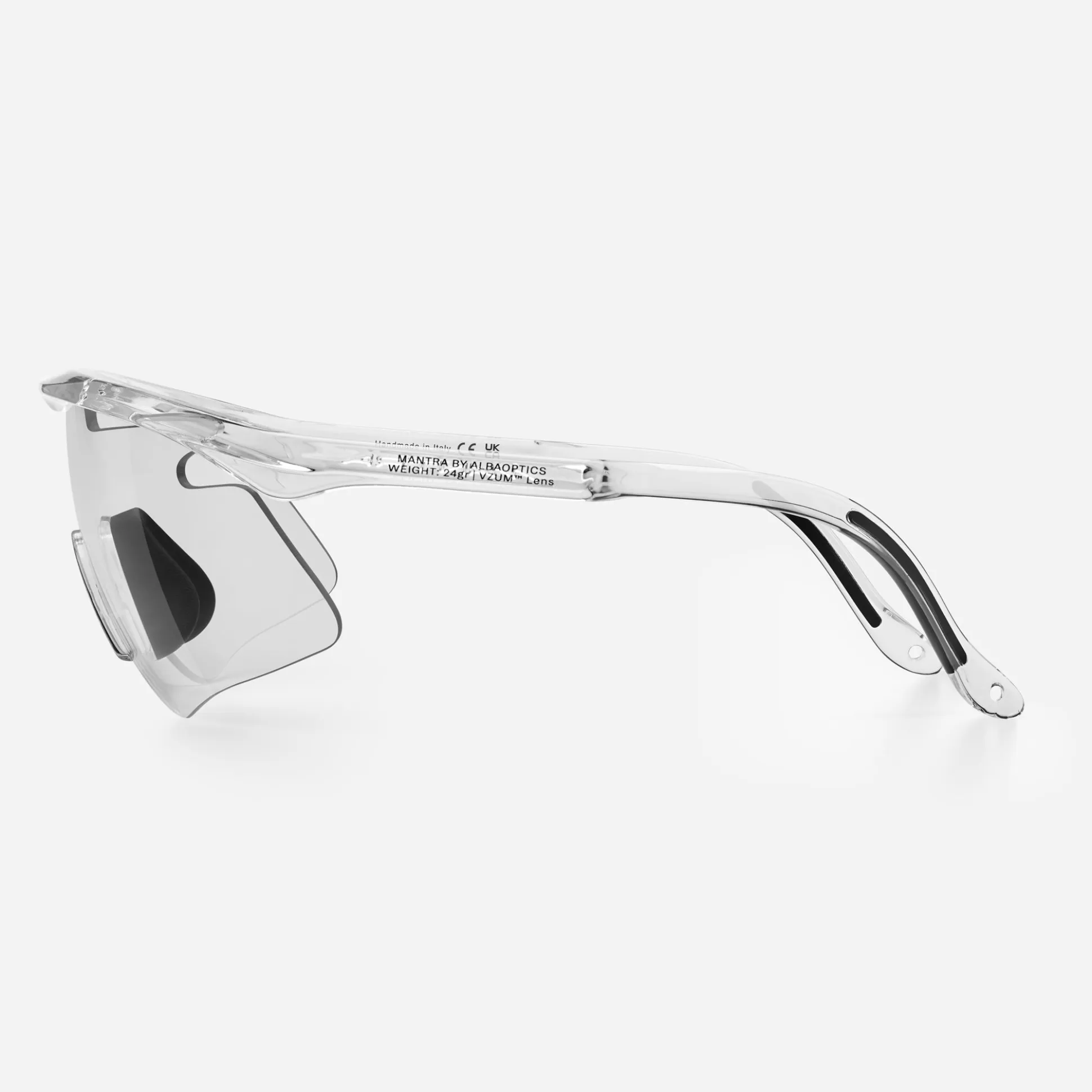 Occhiali Alba Optics Mantra - Crystal Glossy Vzum F-Lens Classic