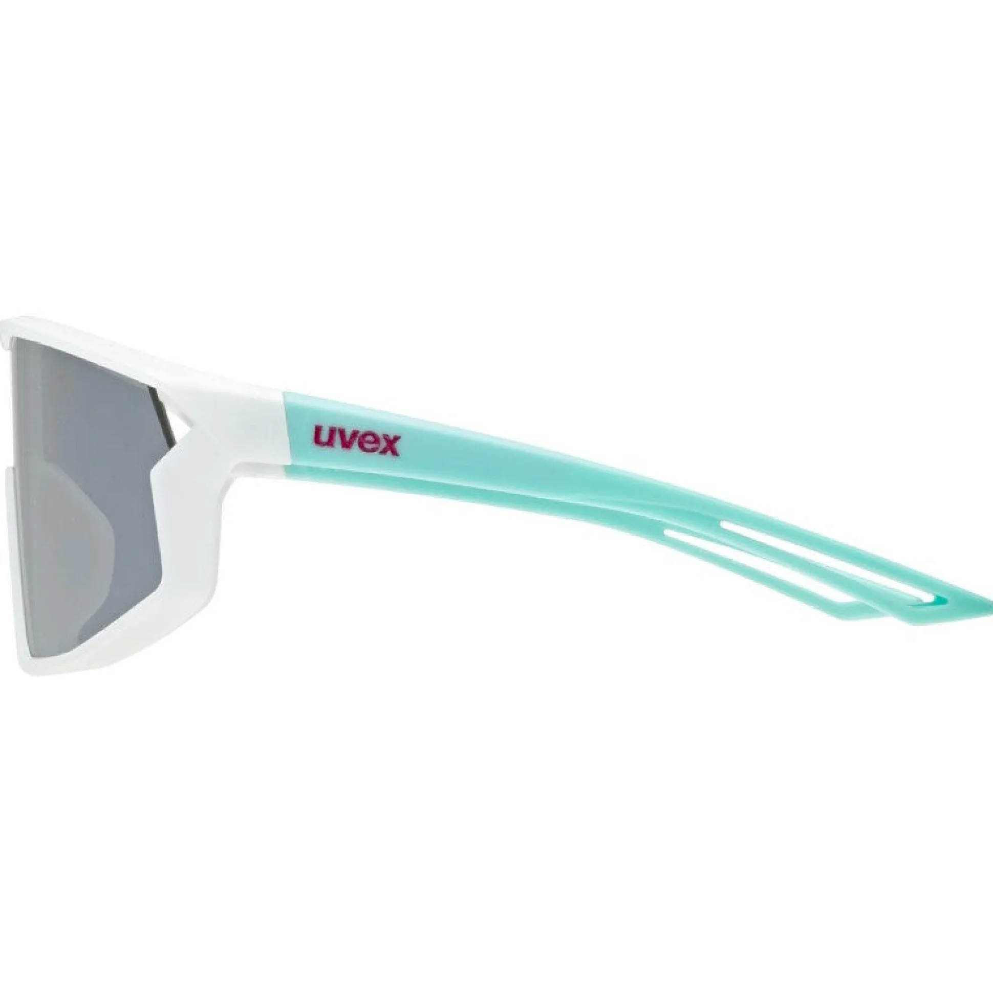 Occhiali Bambino Uvex Skyryse - White Green Mirror Silver