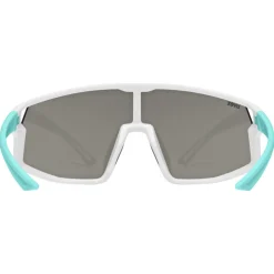 Occhiali Bambino Uvex Skyryse - White Green Mirror Silver
