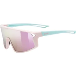 Occhiali Bambino Uvex Skyryse - Pink green Mirror pink