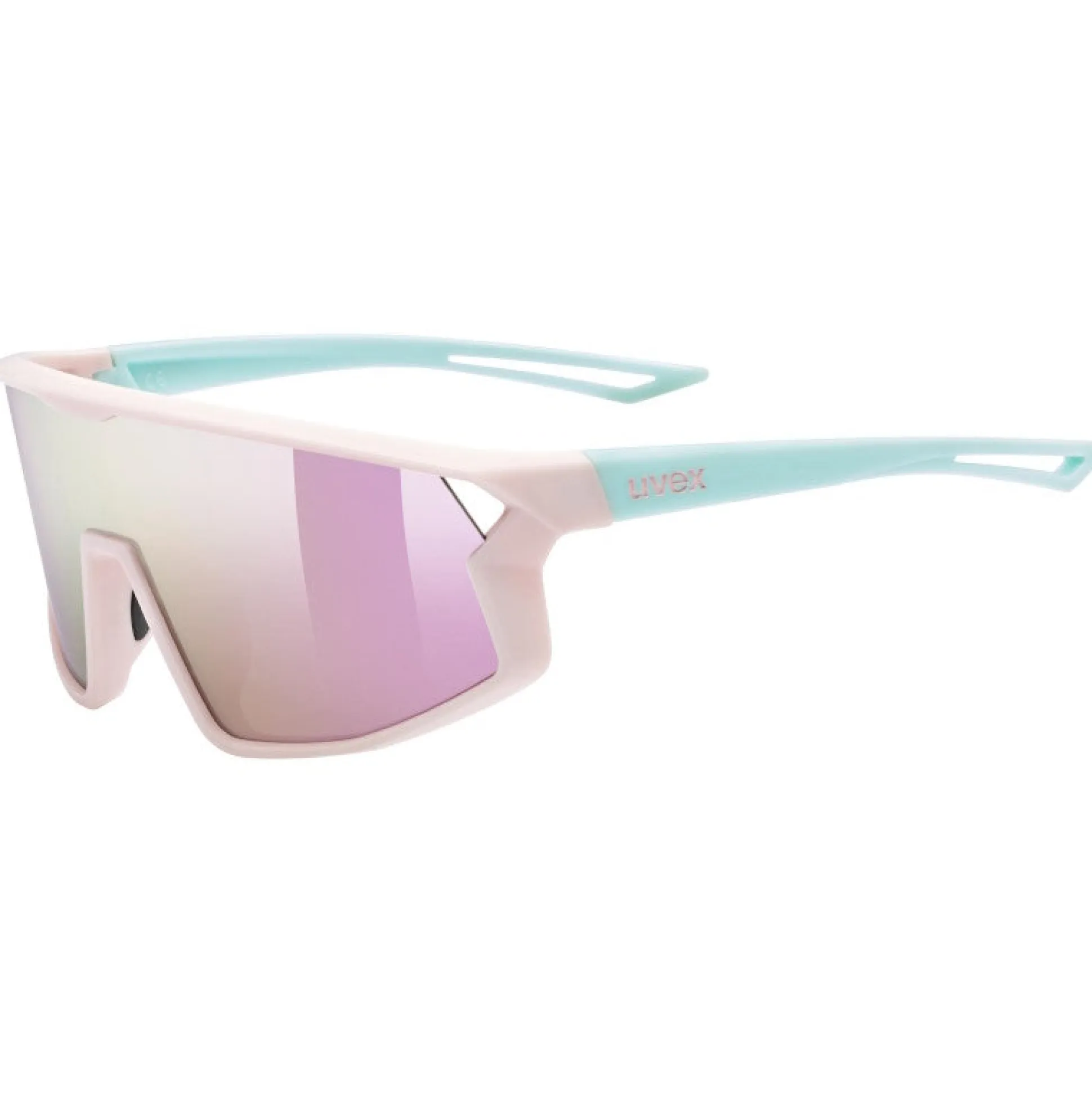 Occhiali Bambino Uvex Skyryse - Pink green Mirror pink